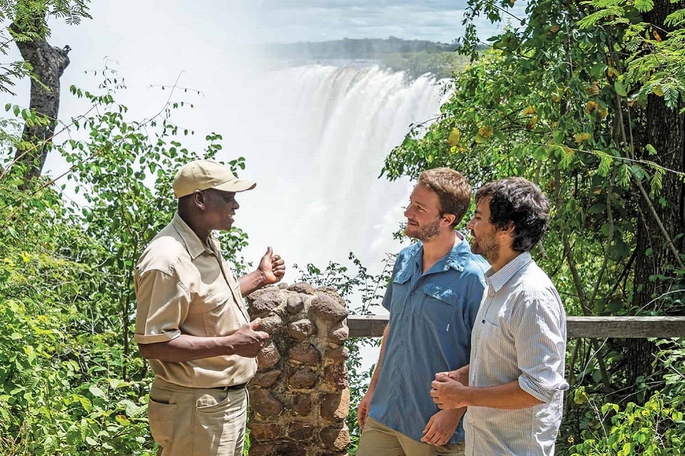 Victoria Falls in Zambia And Chobe